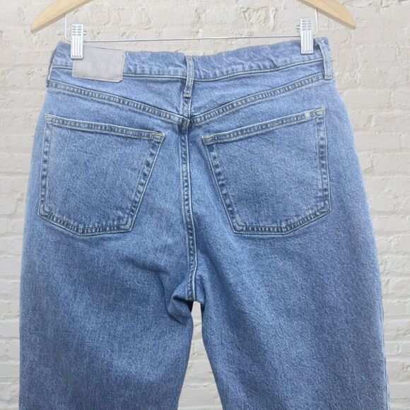 Everlane Original Cheeky Jean 29 Crop Organic Cotton High Rise Vintage Wash - Picture 7 of 15